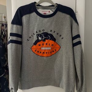 Chicago Bears World Champions Gray Sweater